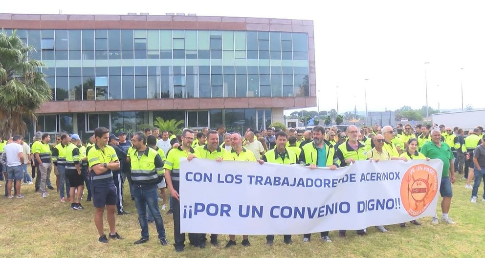 Concentración de Acerinox en Arcgisa