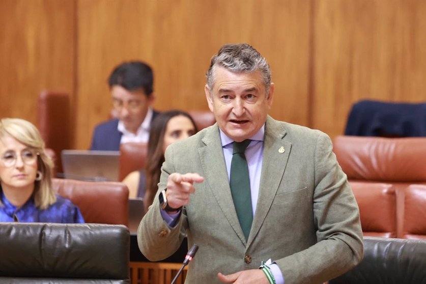 Intervención de Antonio Sanz en el Parlamento