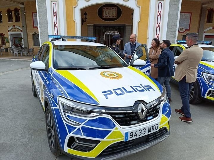 Presentación de los nuevos vehículos de la Policía Local de Los Barrios