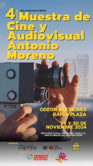 Cartel IV Muestra de Cine y Audiovisual 'Antonio Moreno'